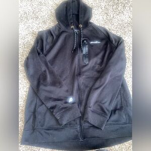 Eddie Bauer Black Zip-Up Jacket